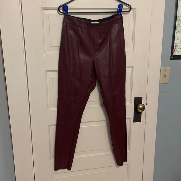 Morrison Leather Pant - Oxblood